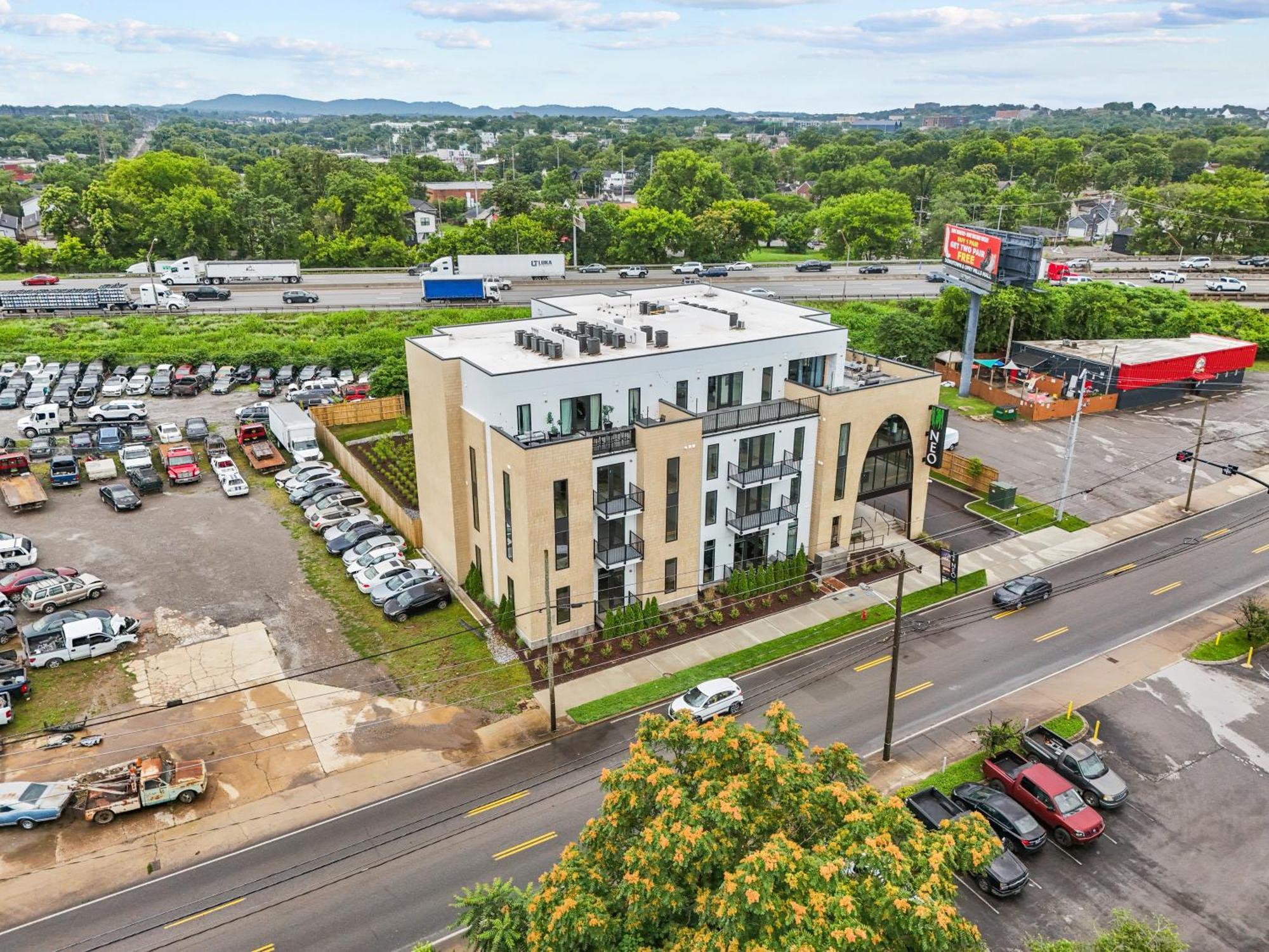 Legacy Nashville-Skyline Views-1 Mile To Broadway-Free Private Parking Buitenkant foto